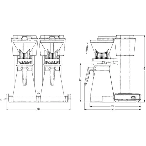 Moccamaster  KBGT 20 (Professional)