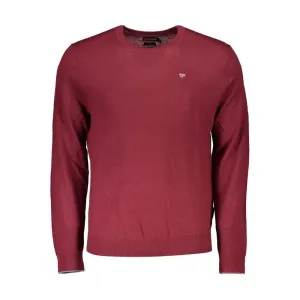 Napapijri Red Fabric Men Sweater