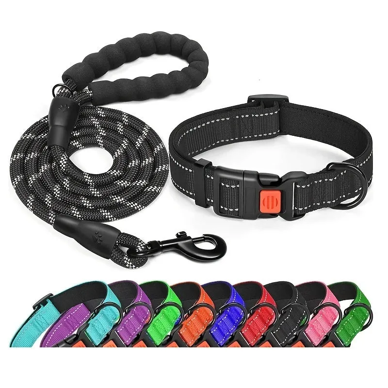 No-Pull Leash and Collar Set for Dogs