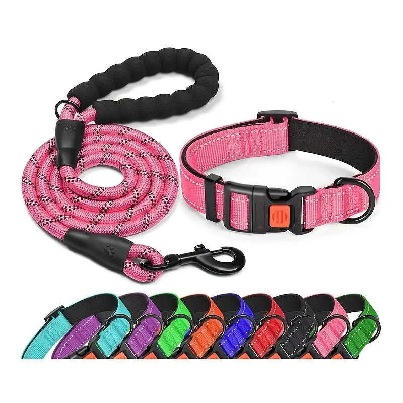 No-Pull Leash and Collar Set for Dogs