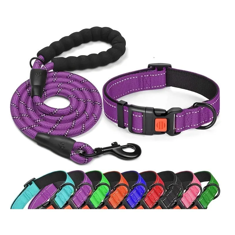 No-Pull Leash and Collar Set for Dogs