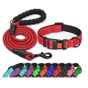 No-Pull Leash and Collar Set for Dogs