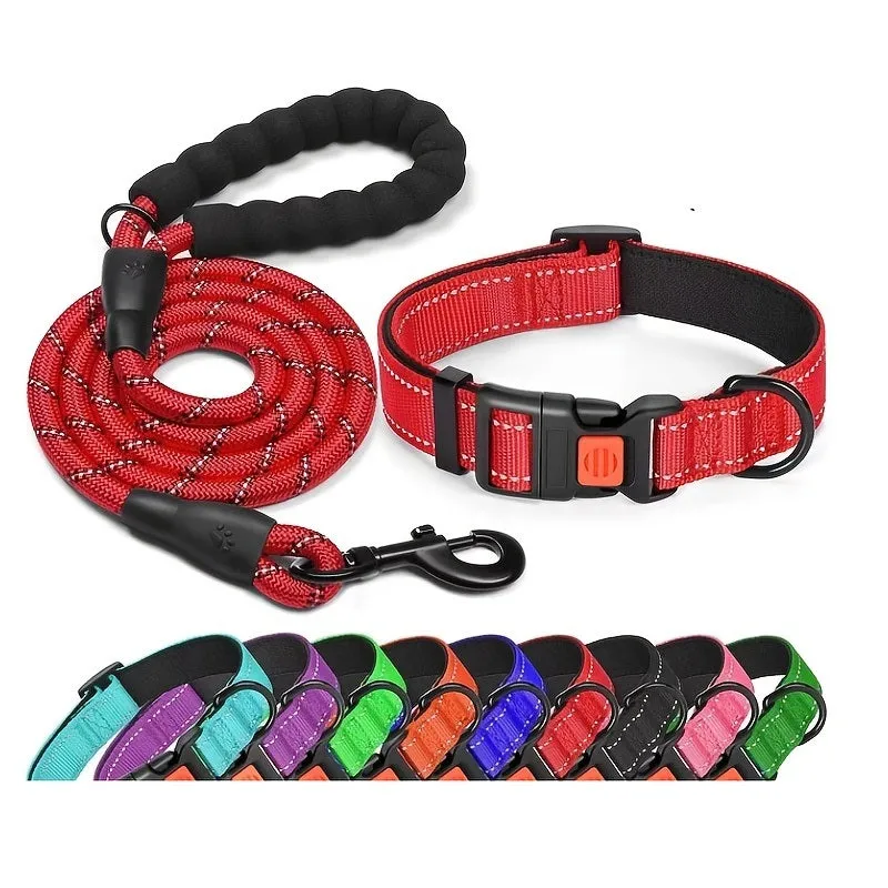 No-Pull Leash and Collar Set for Dogs