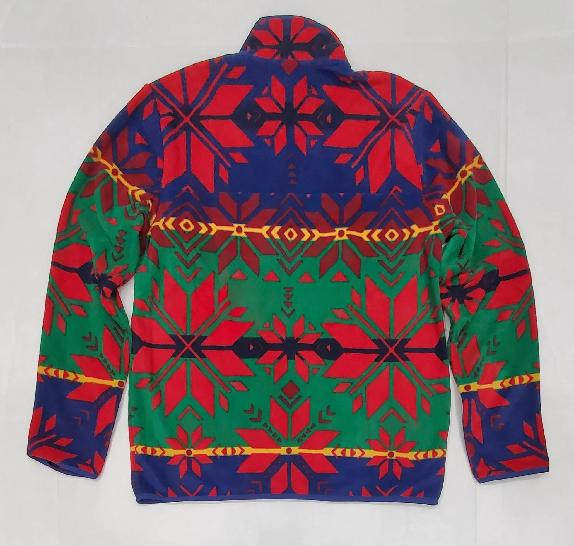 Nwt Polo Ralph Lauren Aztec Fleece Mock Half Zip Sweatshirt