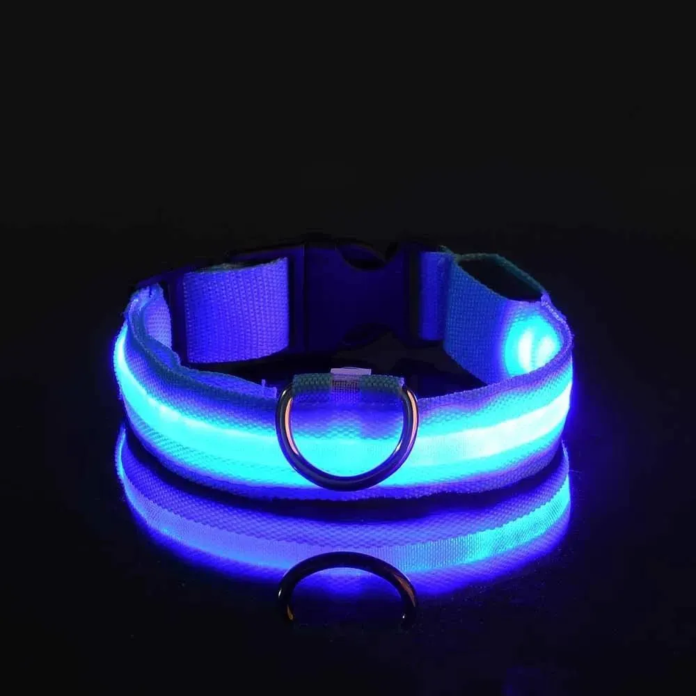 Nylon LED Dog Collar