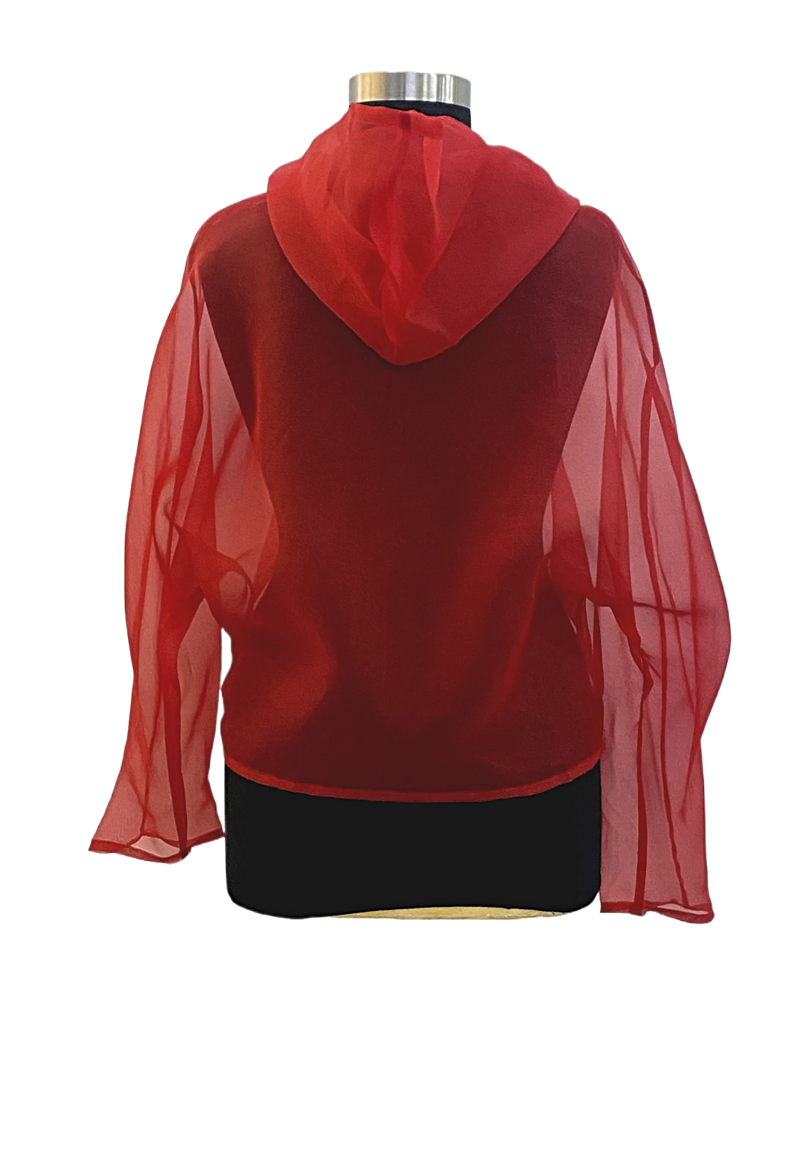 ORGANZA HOODIE