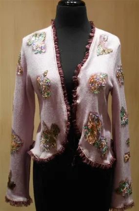 Pazuki Embellished Cardigan Sweater