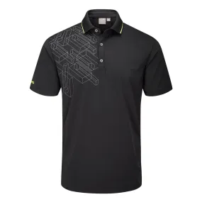 Ping 1A Putter Golf Polo Shirt - Black