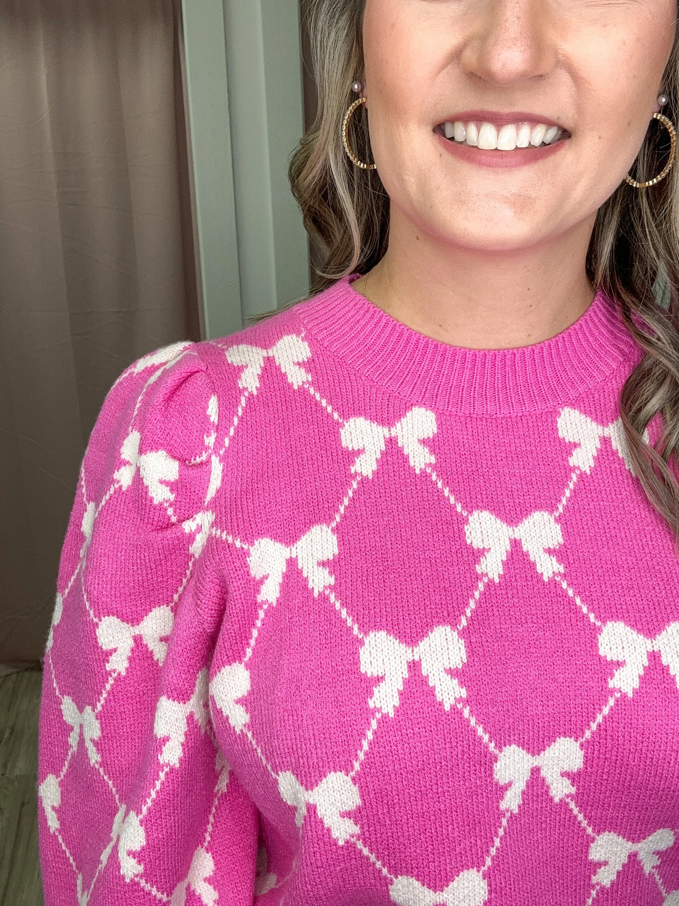 Pretty In Pink Sweater