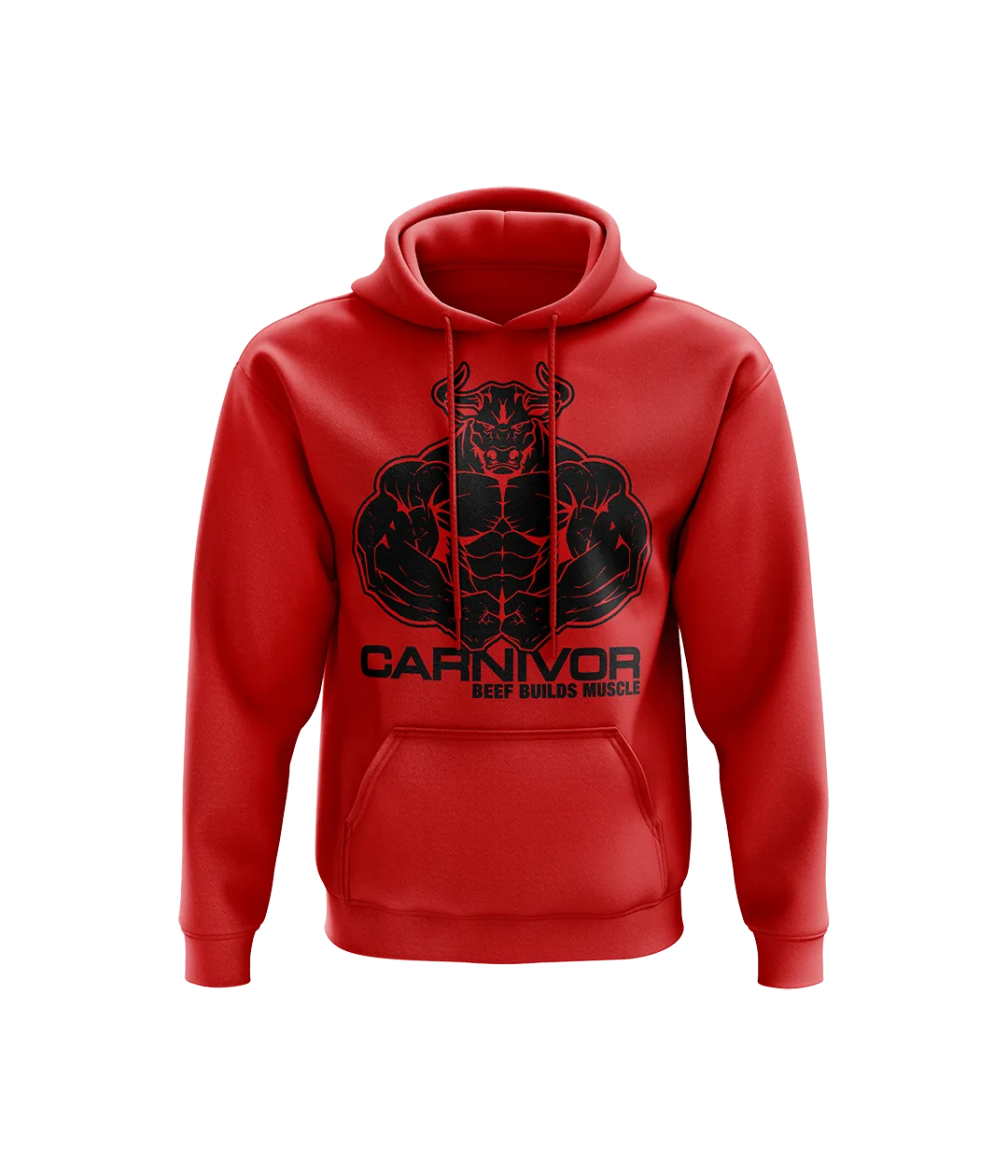 Promo: Black'd Out Bull Hoodie