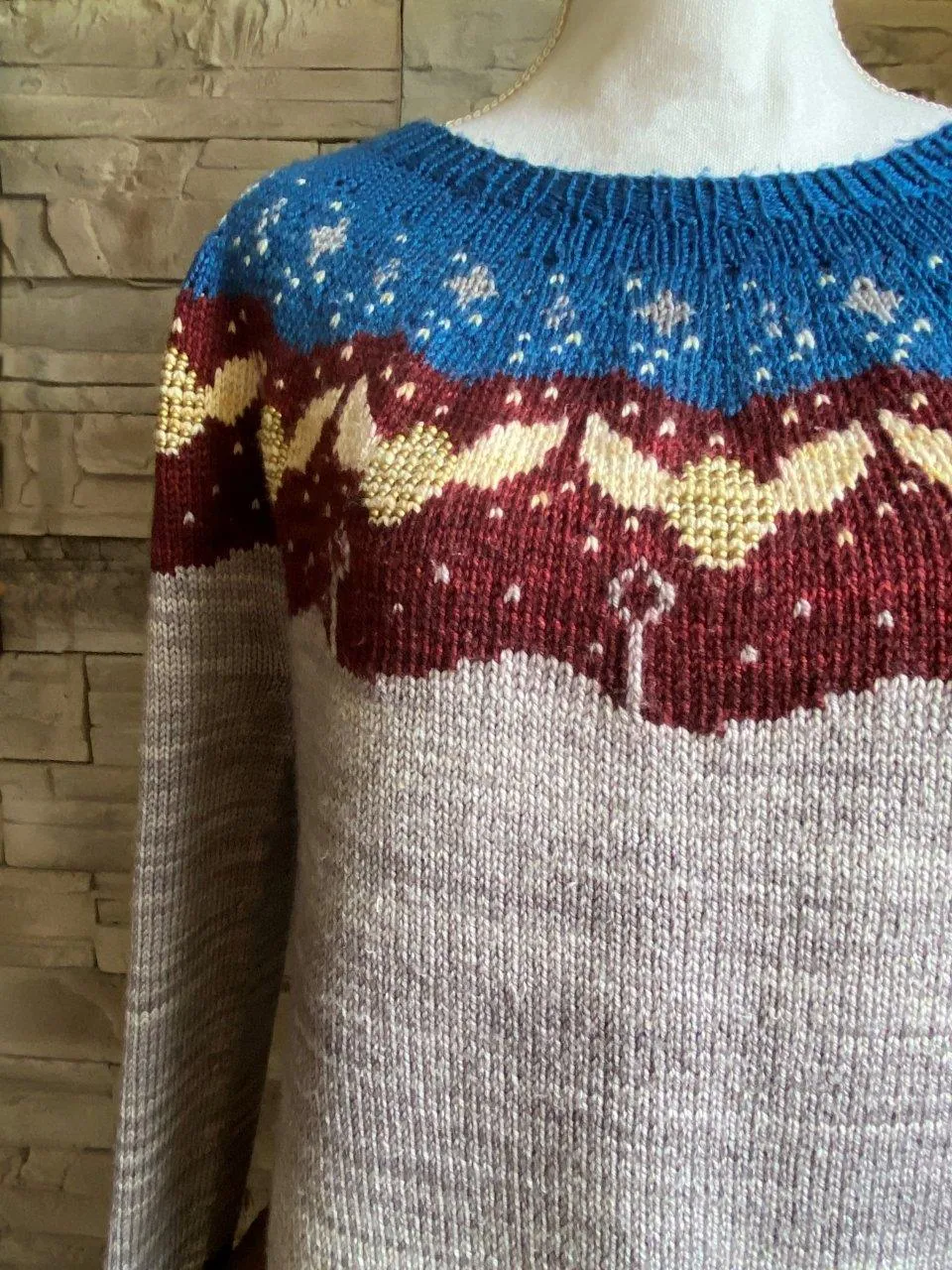 Quidditch Yoke Pullover | Knitting Pattern