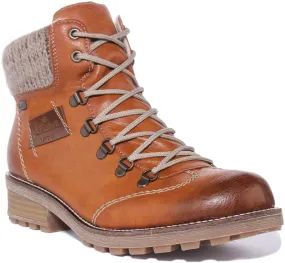 Rieker Z0444 In Brown For Women