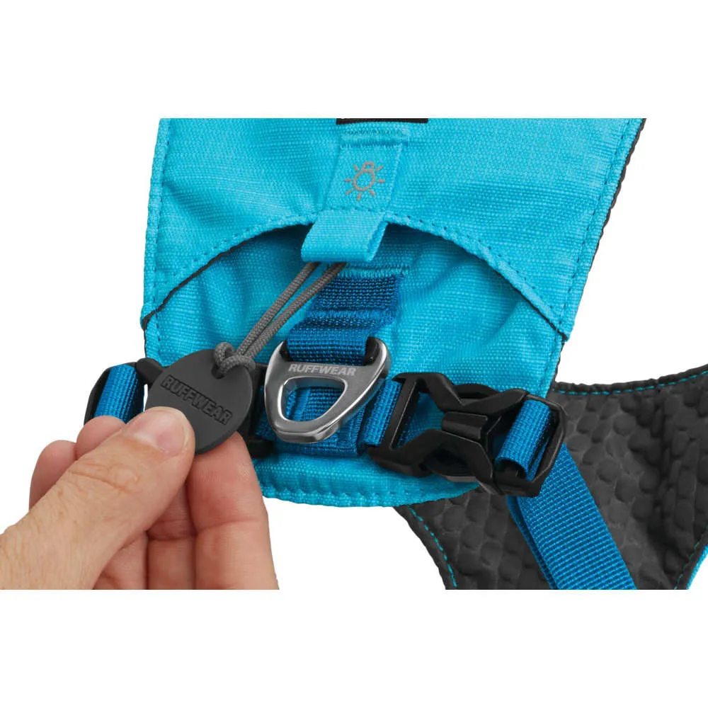 Ruffwear Hi & Light Lightweight Low-Profile Dog Harness (Blue Atoll)