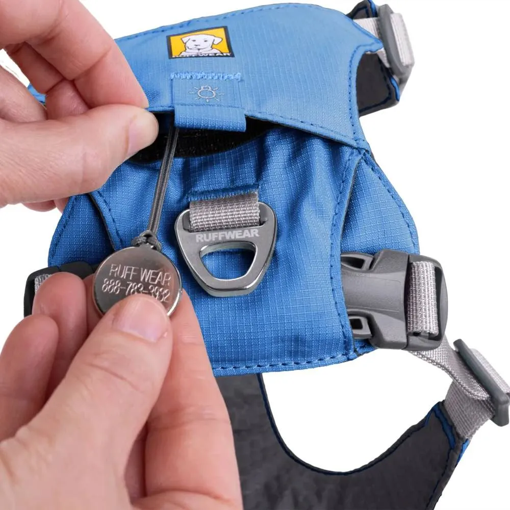 Ruffwear Hi & Light Lightweight Low-Profile Dog Harness (Blue Atoll)