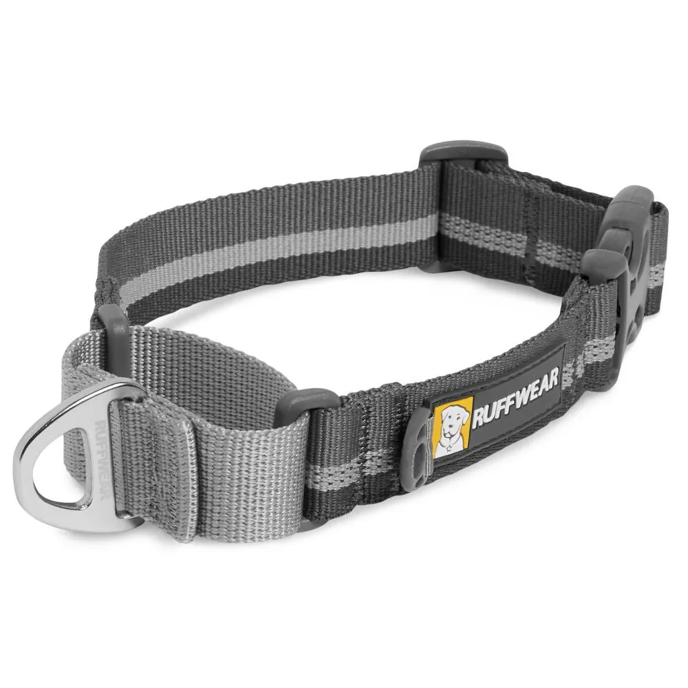 Ruffwear Web Reaction Reflective Martingale Dog Collar (Granite Gray)