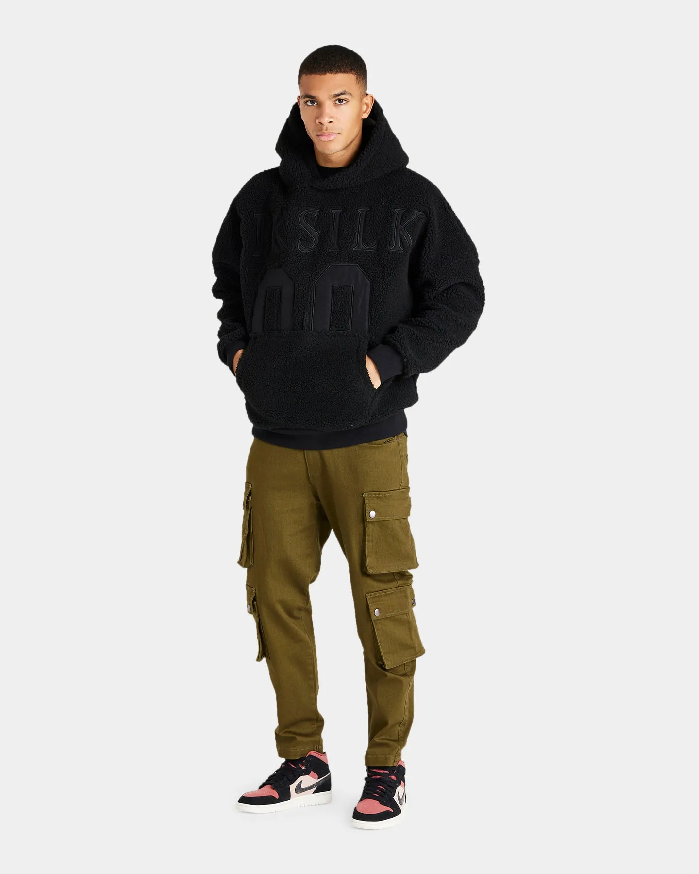 Sik Silk Borg Hoodie Black