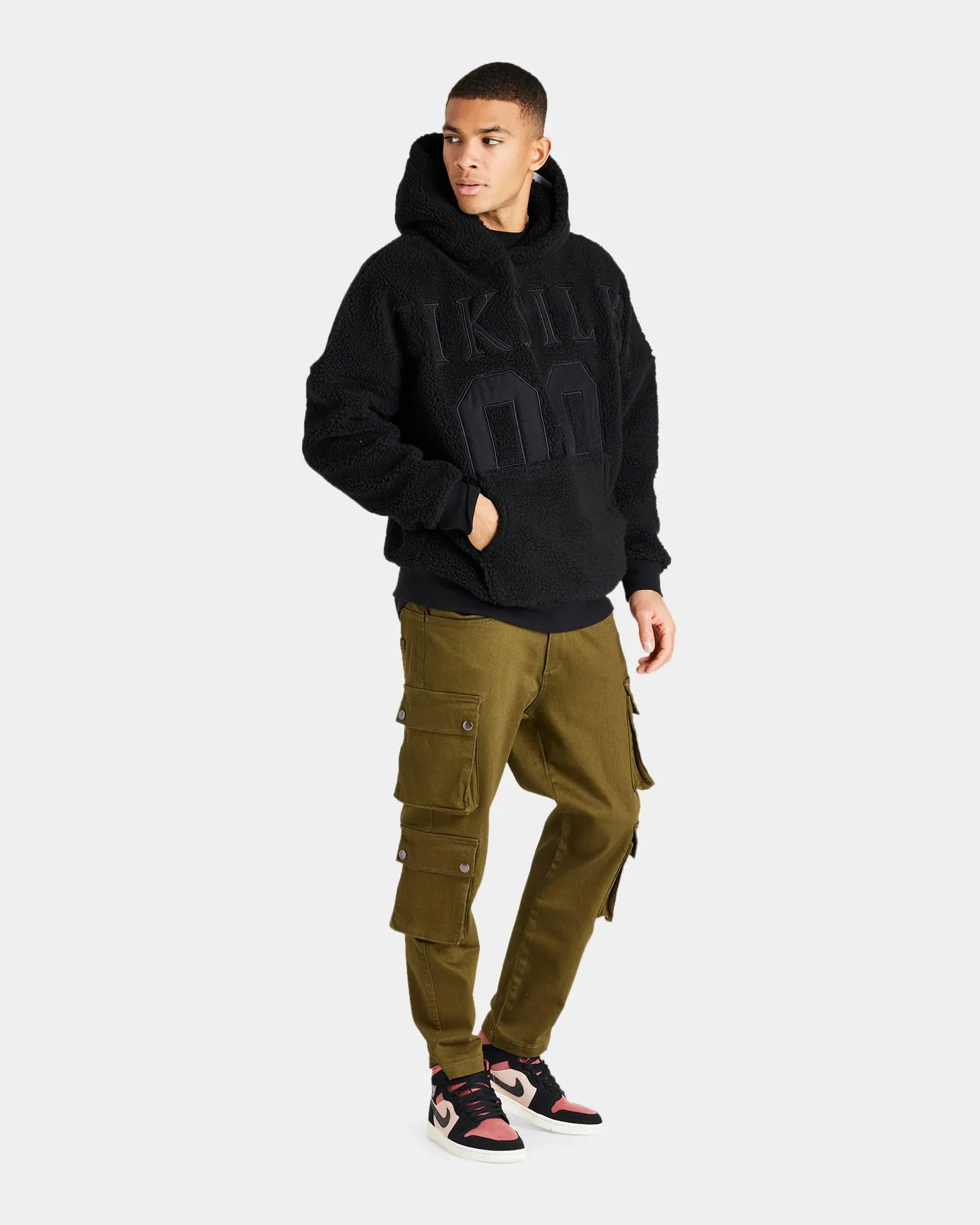 Sik Silk Borg Hoodie Black