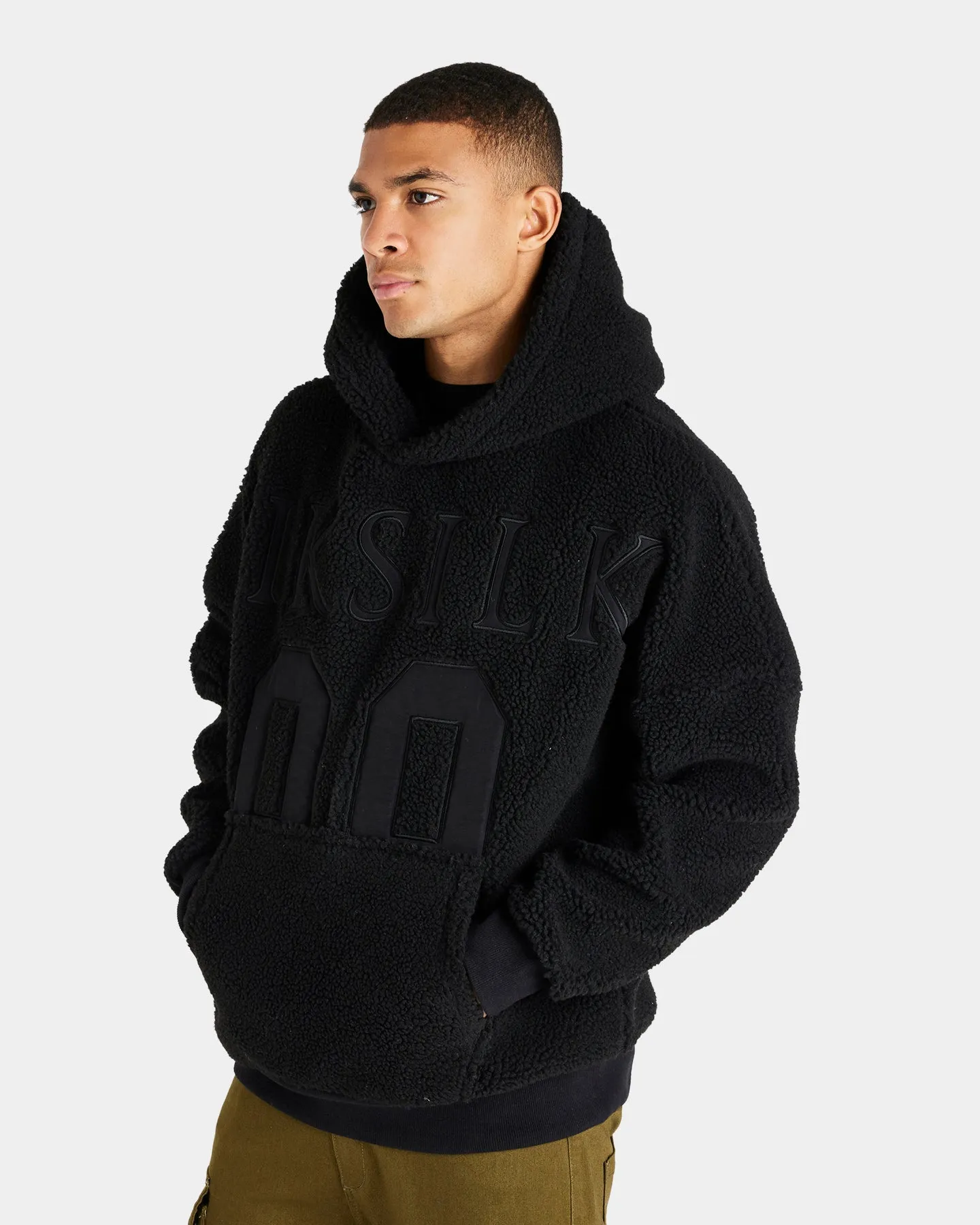 Sik Silk Borg Hoodie Black