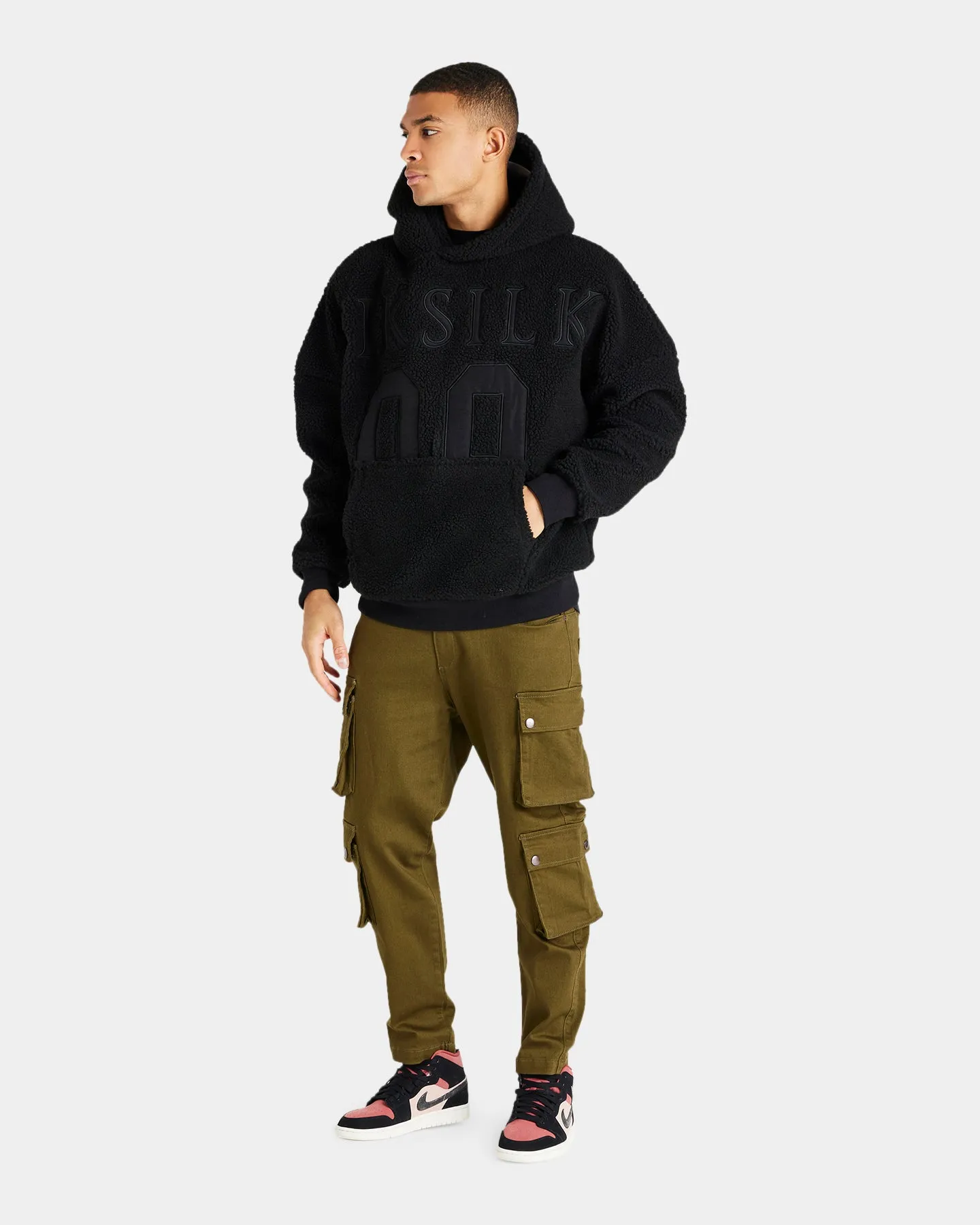 Sik Silk Borg Hoodie Black