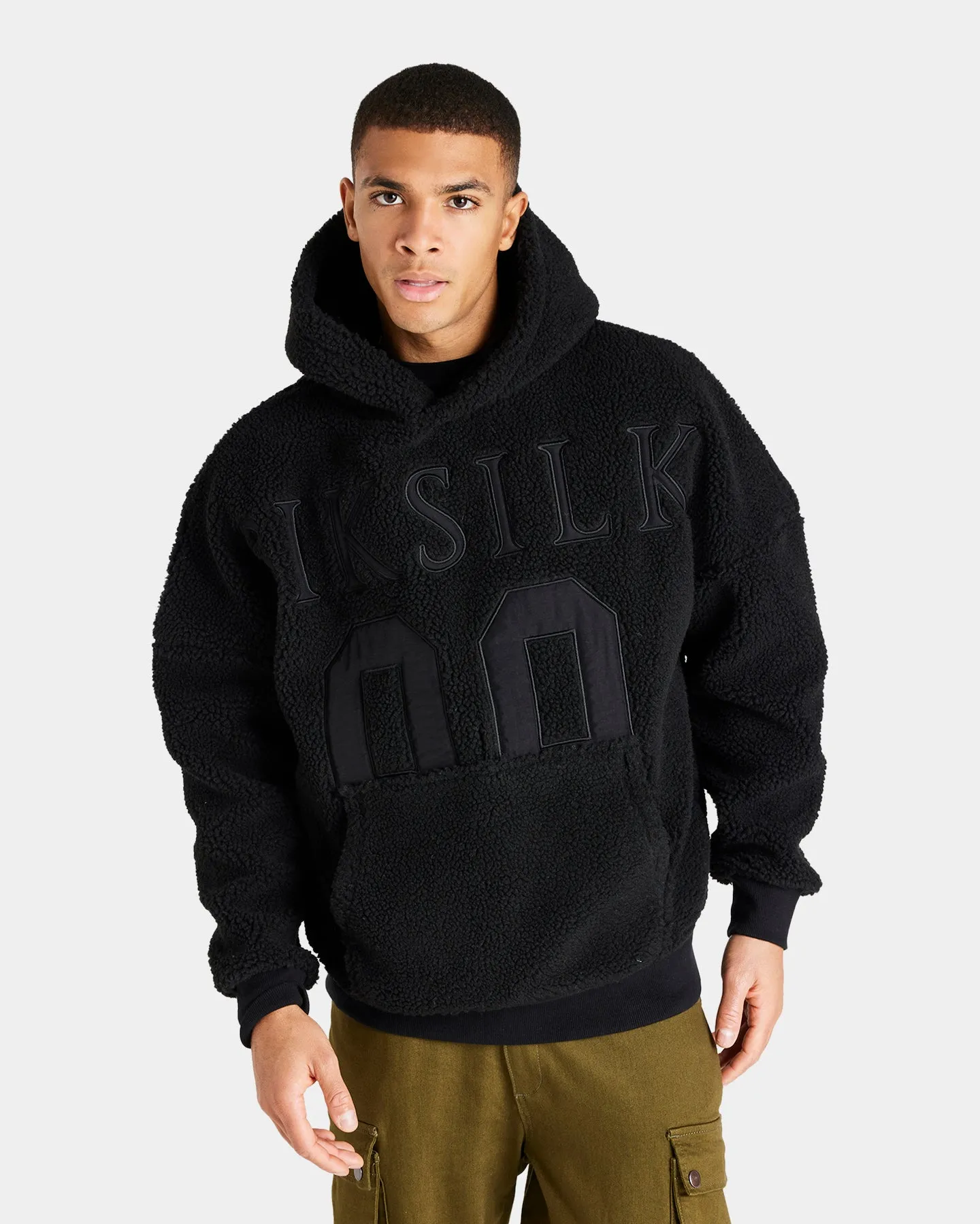 Sik Silk Borg Hoodie Black