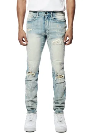 Smoke Rise Men's Varsity Denim Jeans