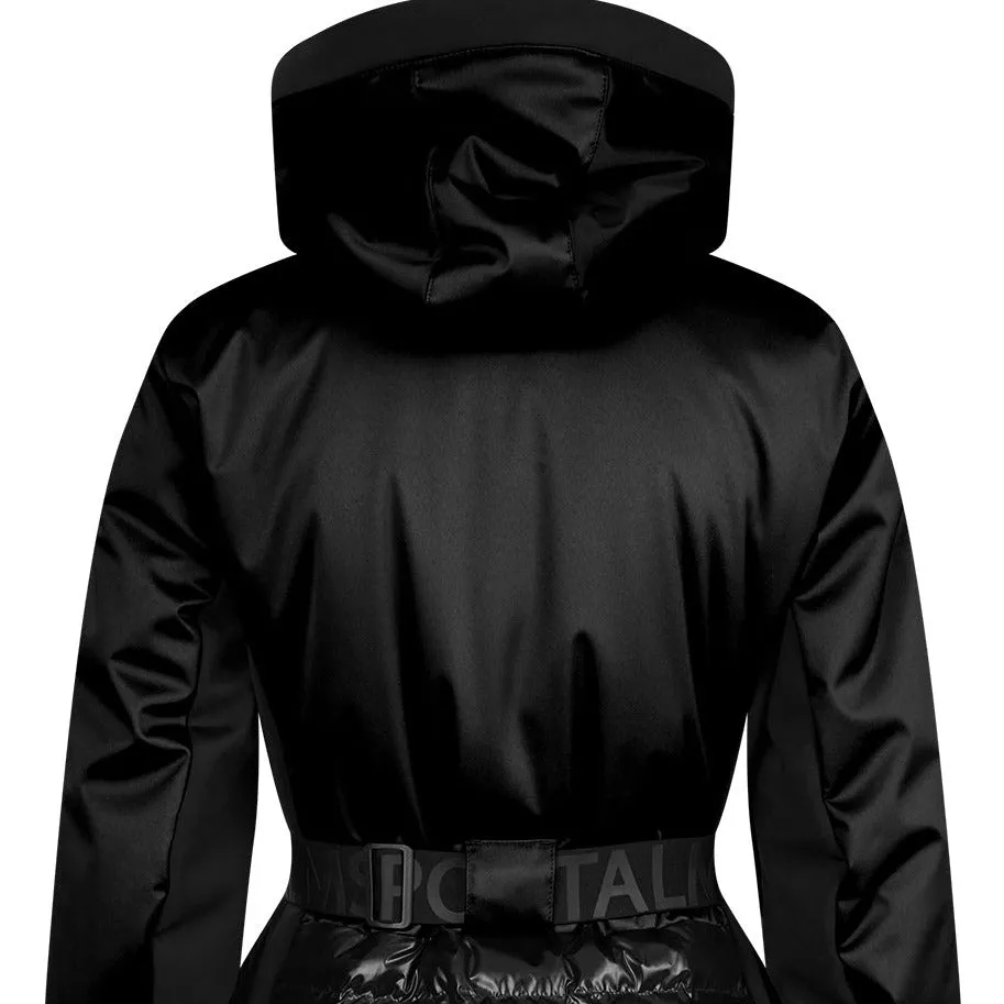 Sportalm Black Ski Jacket with Belt 9820576191