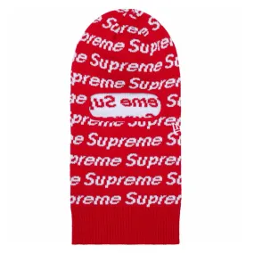 Supreme New Era Repeat Balaclava Red