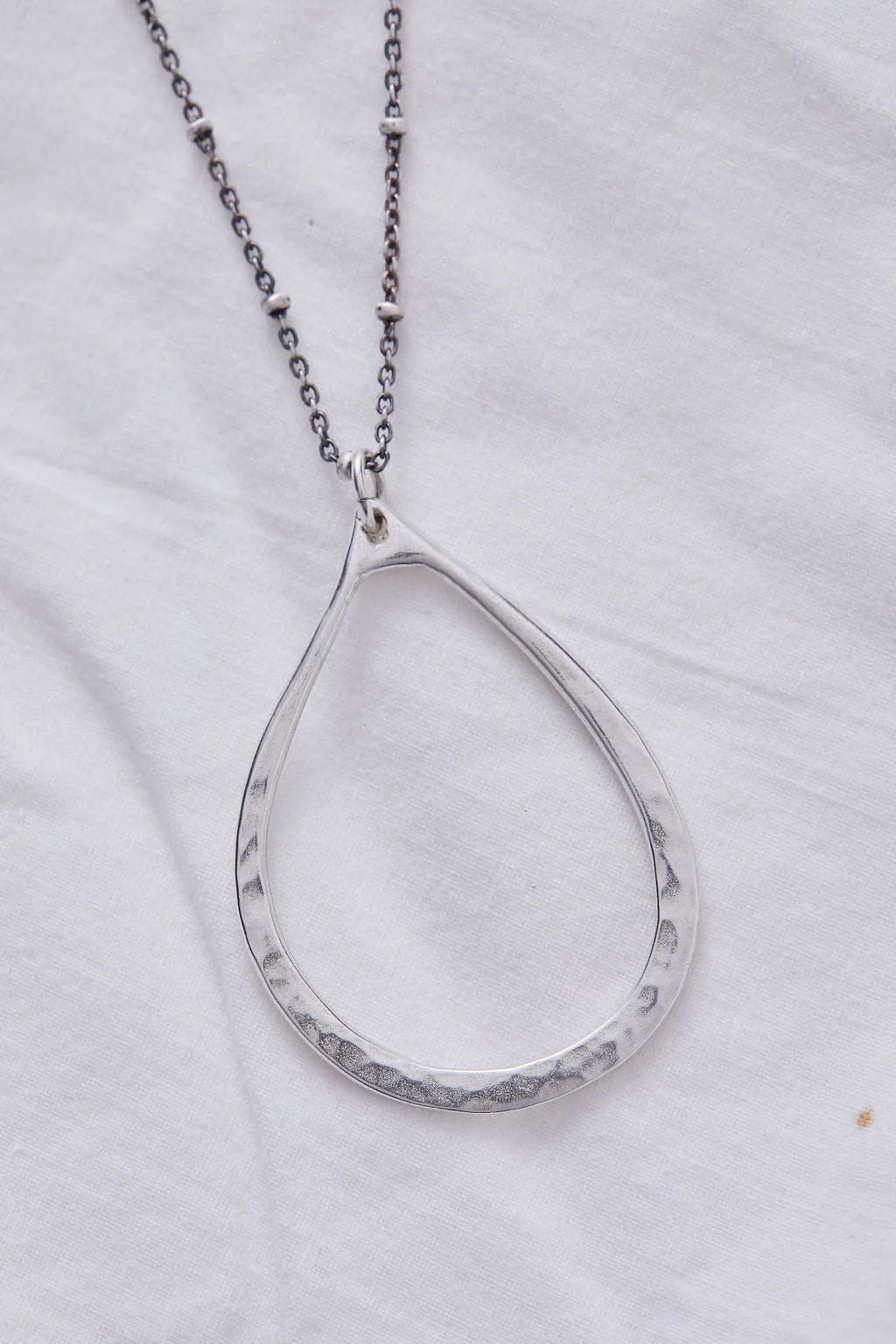 Talia Necklace | Silver