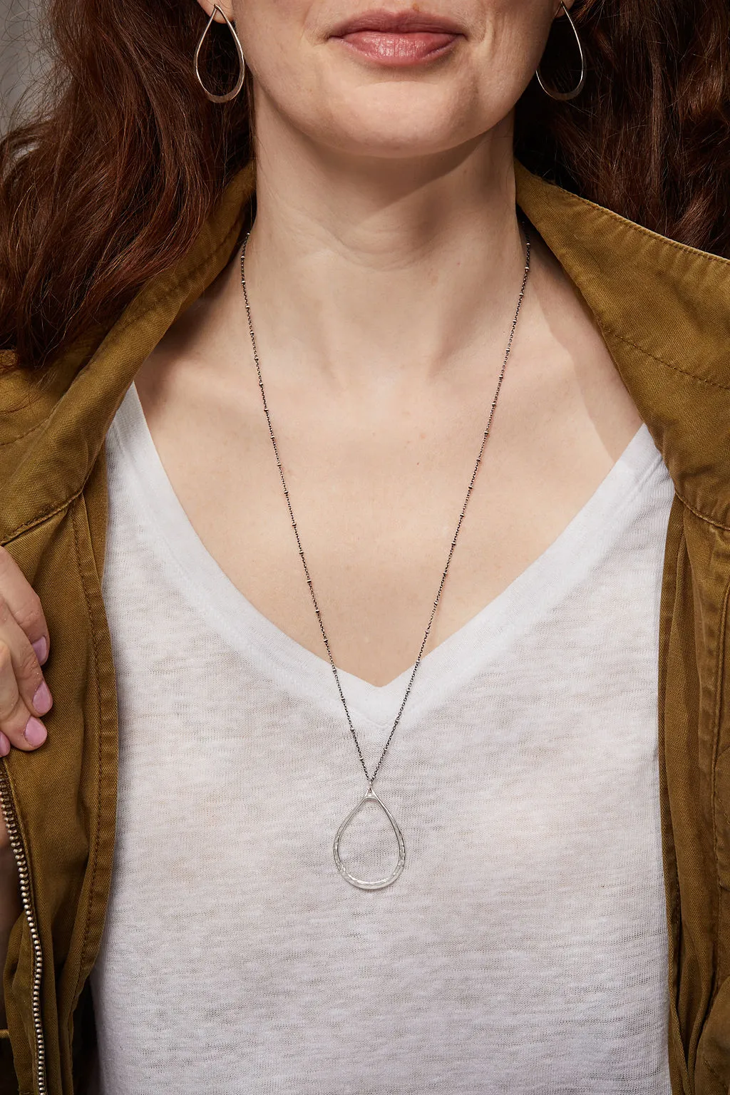 Talia Necklace | Silver