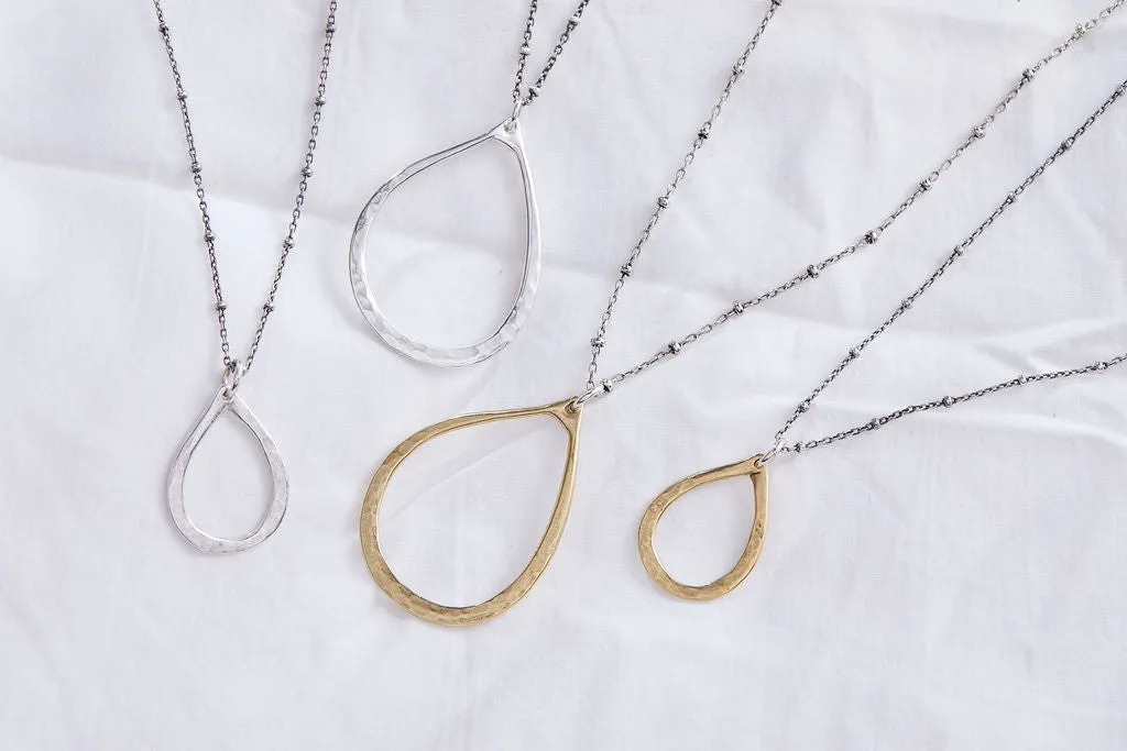 Talia Necklace | Silver