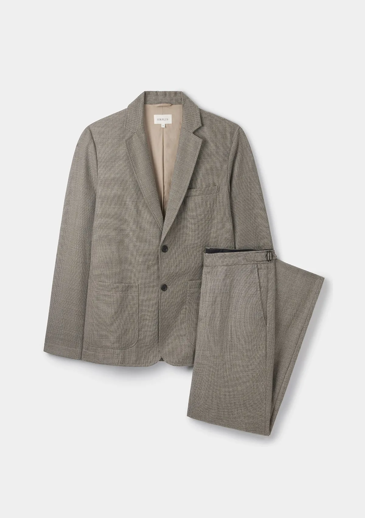 Taupe Virgin Wool Blazer