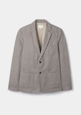 Taupe Virgin Wool Blazer