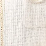 Textured Pocket Detail Crop Knit Jacket