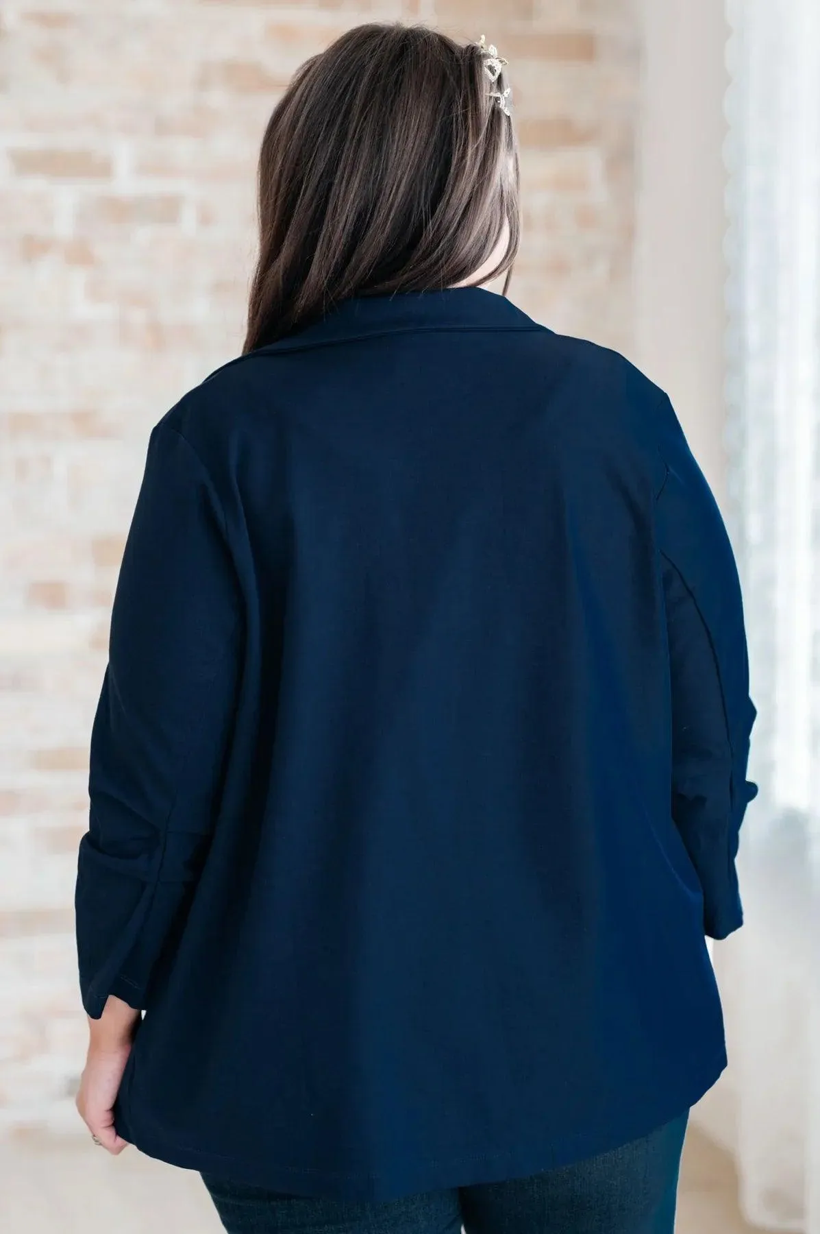 Three Quarter Sleeve Blazer