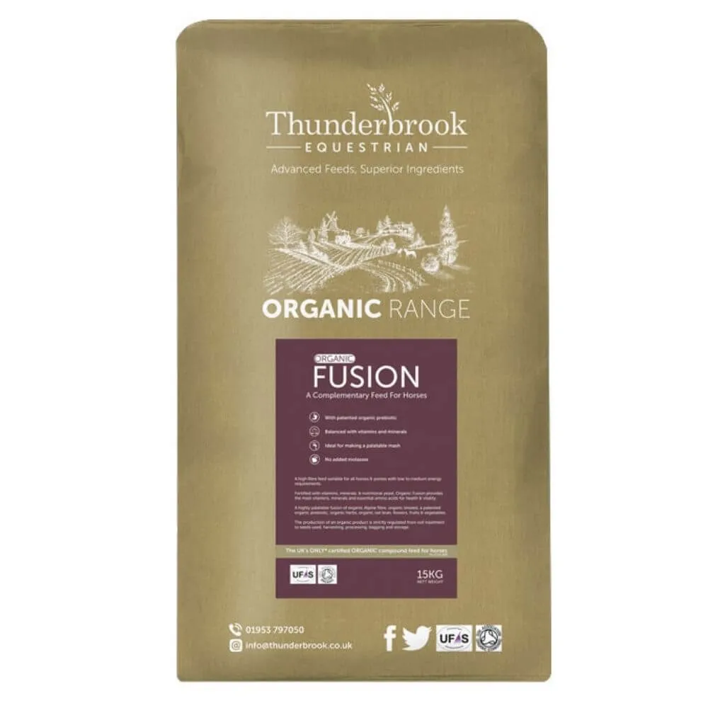 Thunderbrook Organic Fusion Horse Feed 15kg