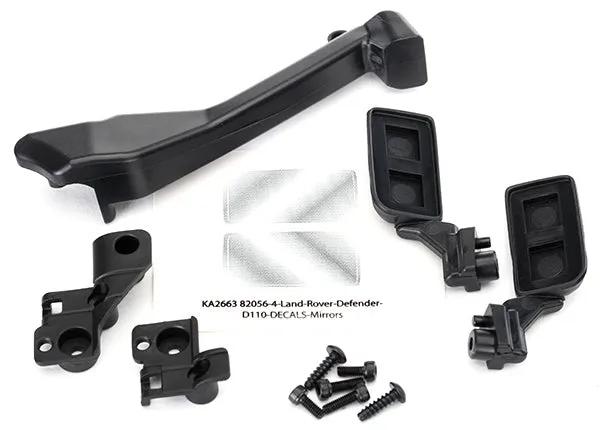 Traxxas Side Mirrors/Snorkel and Mounting Hardware