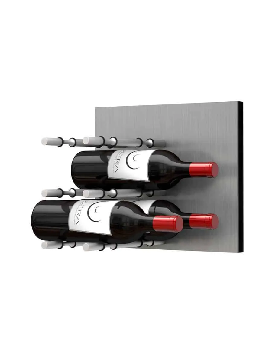 Ultra Wine Racks - Fusion Panels HZ Alumasteel (3 to 9 Bottles)