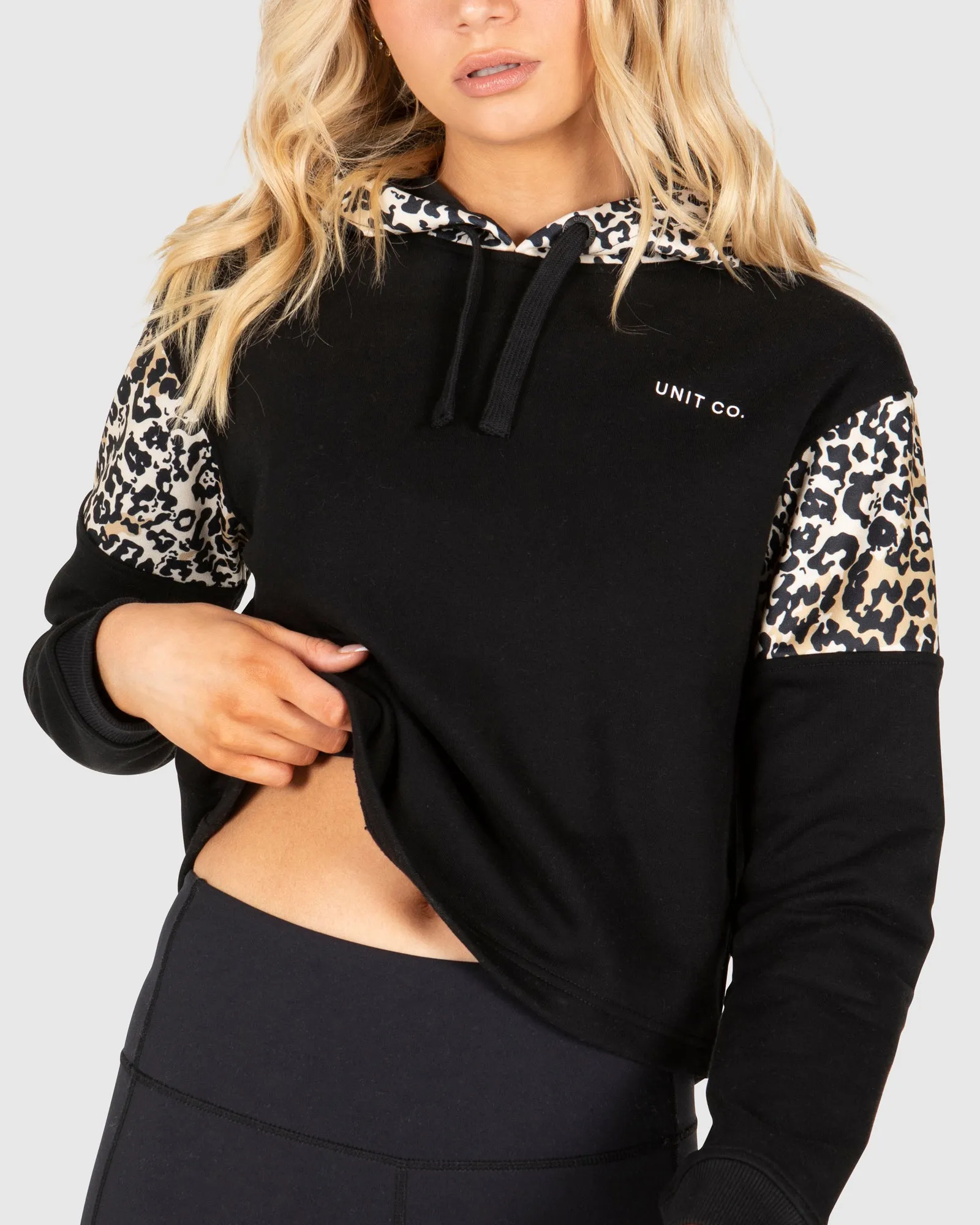 UNIT Ladies Rebel Cropped Hoodie