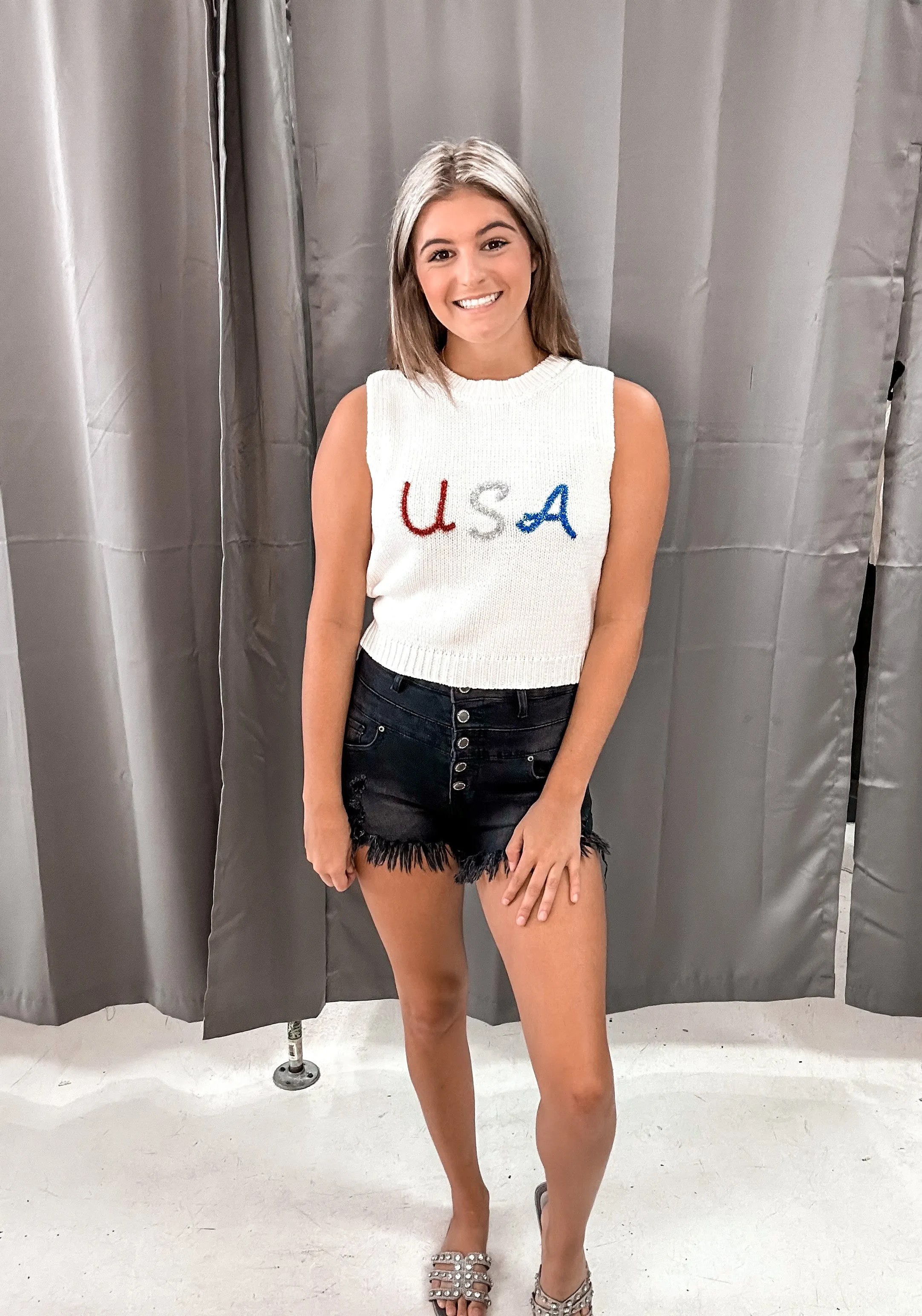 USA Knit Top