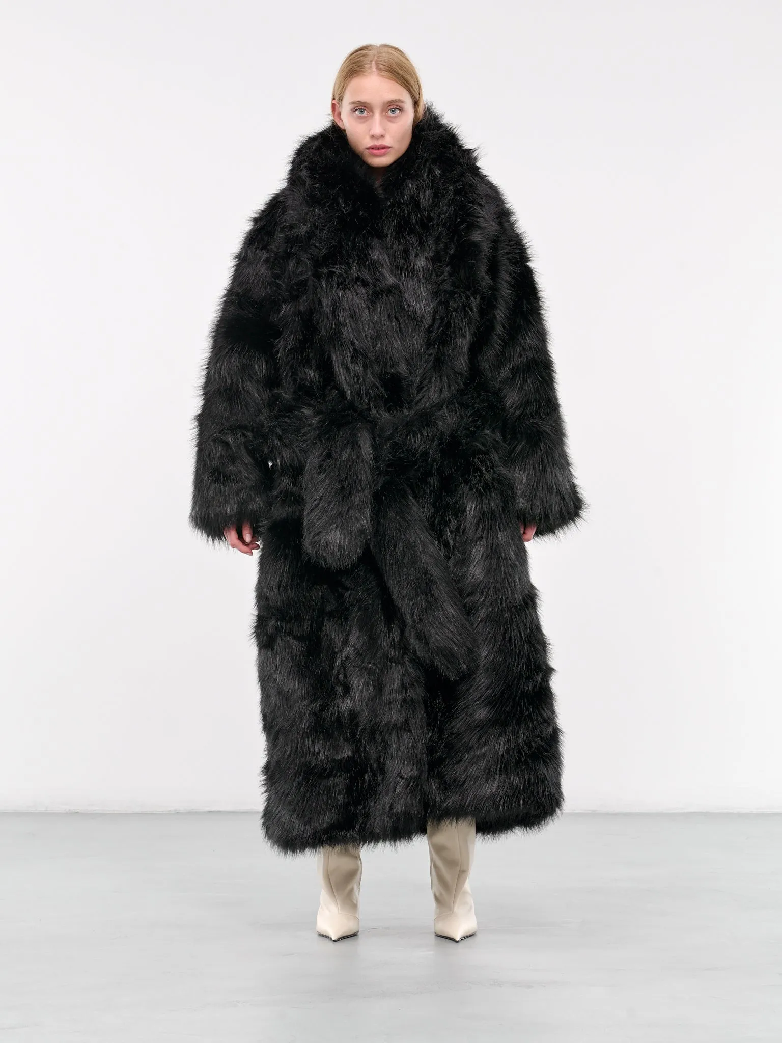 Vast Fur Coat (ES2225BL-BLACK)