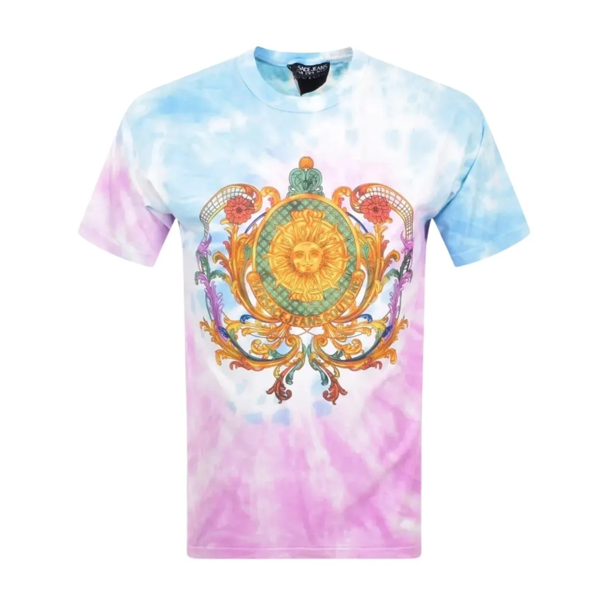 Versace Jeans Couture Sun Print Tie Dye T-Shirt