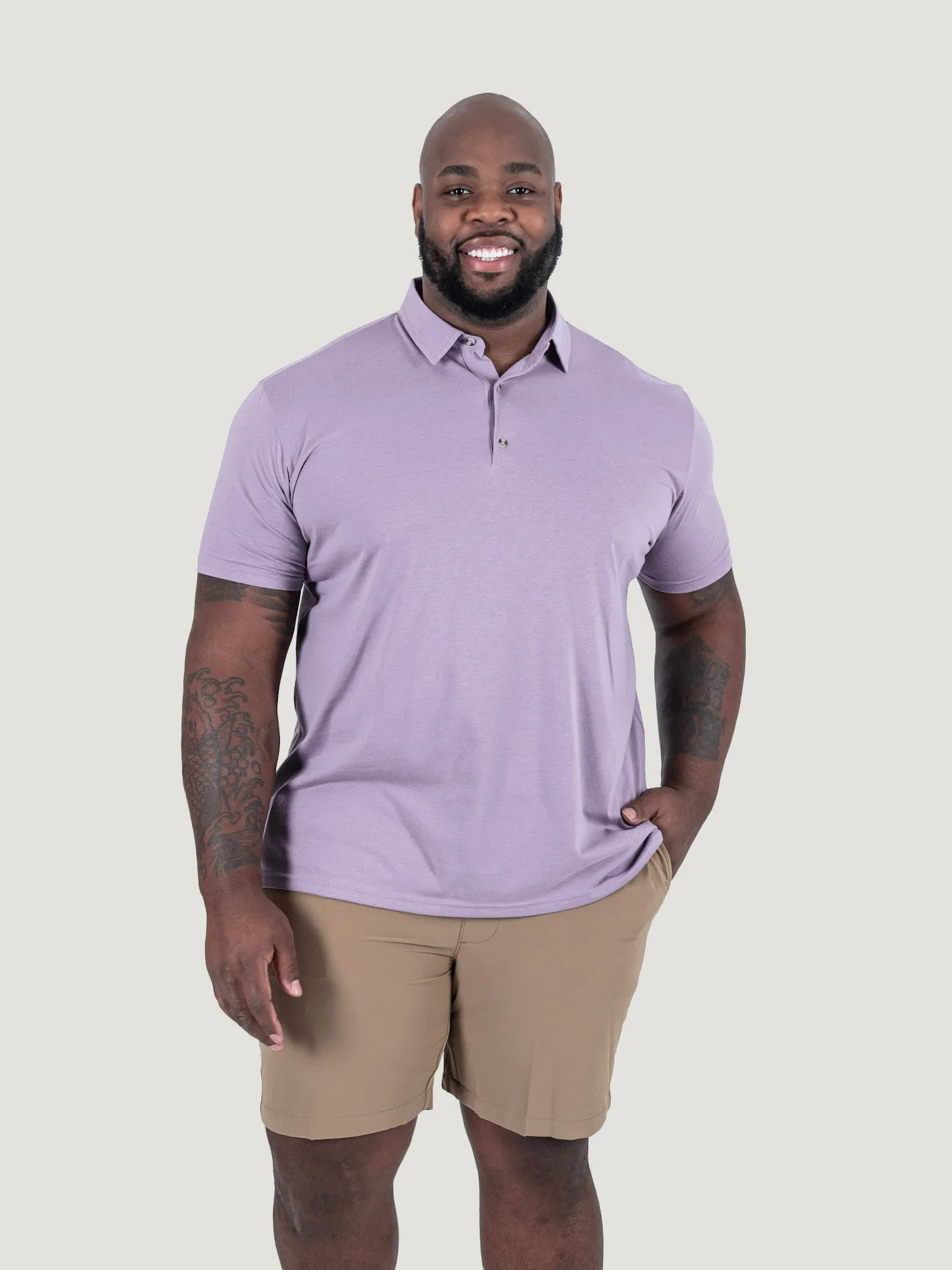 Vintage Purple Torrey Polo