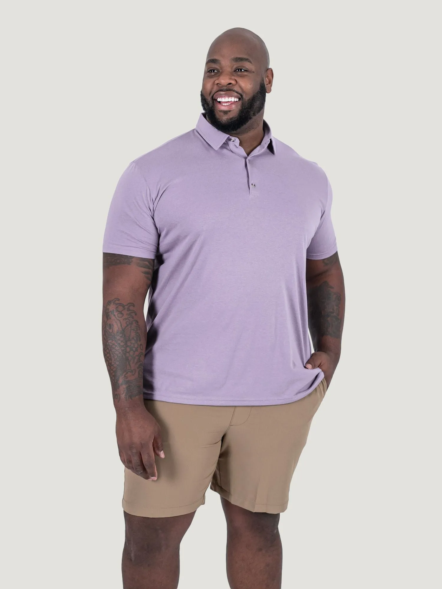 Vintage Purple Torrey Polo