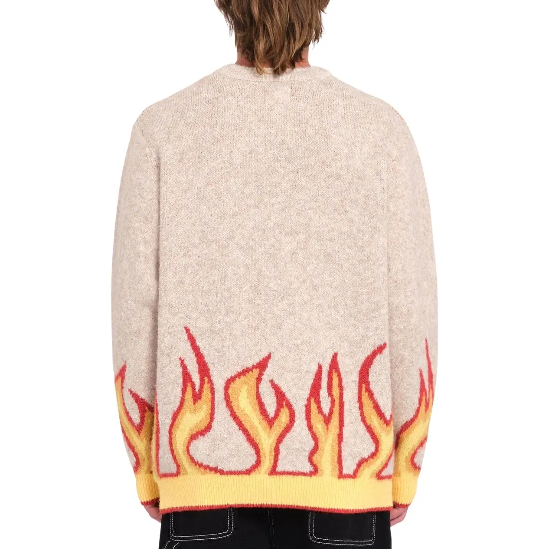 Volcom Fergadelic Sweater - Dirty White