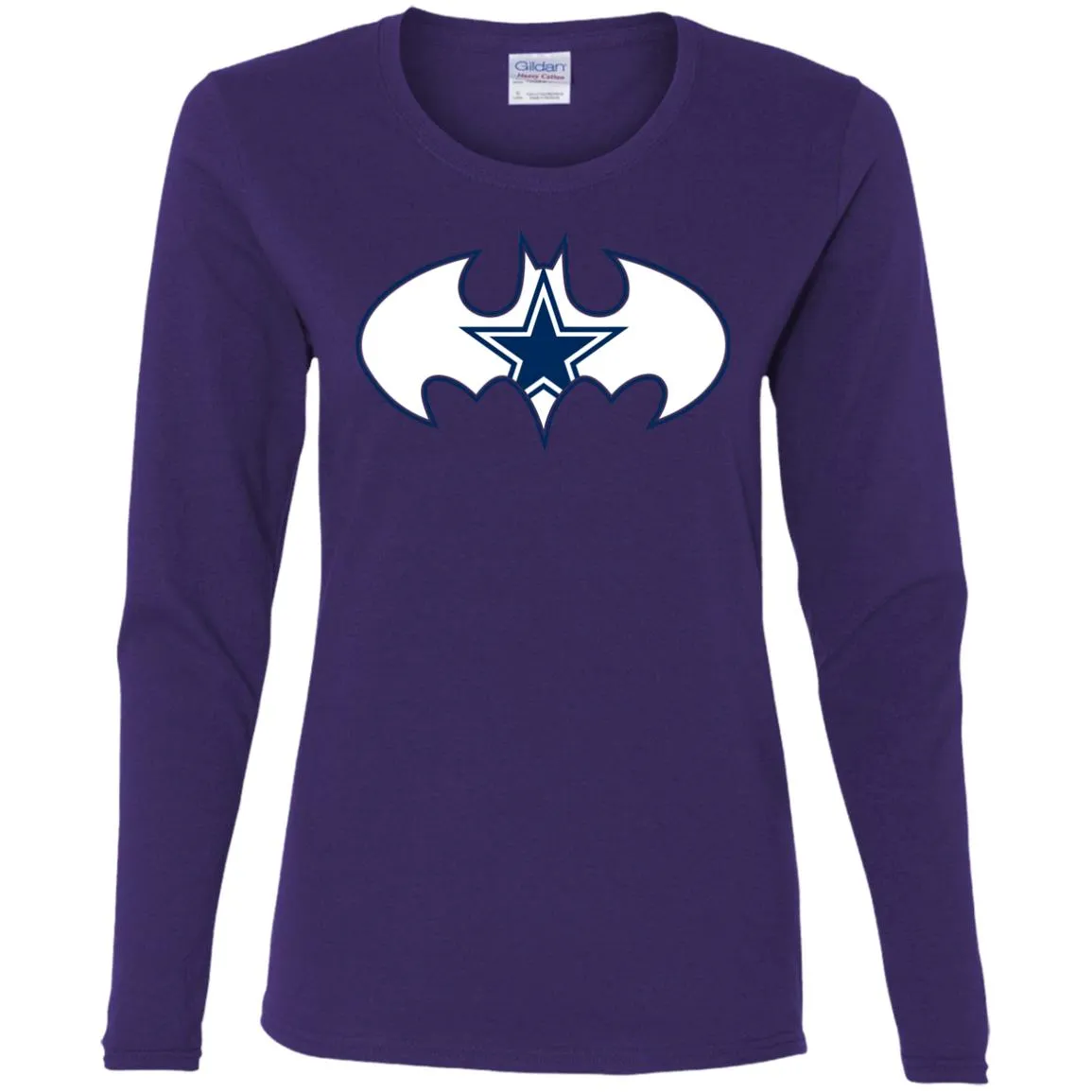 We Are The Dallas Cowboys Batman Nfl Mashup Women Long Sleeve Shirt