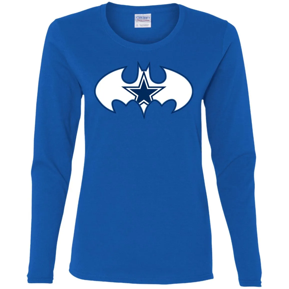 We Are The Dallas Cowboys Batman Nfl Mashup Women Long Sleeve Shirt