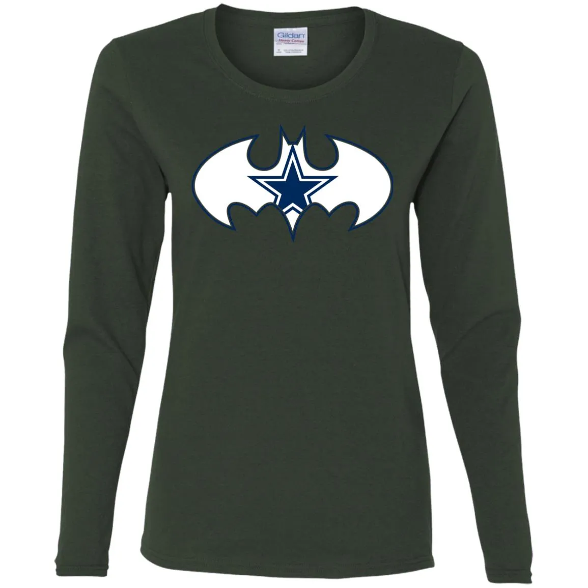 We Are The Dallas Cowboys Batman Nfl Mashup Women Long Sleeve Shirt