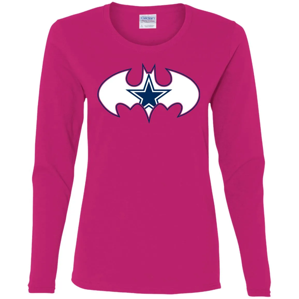 We Are The Dallas Cowboys Batman Nfl Mashup Women Long Sleeve Shirt