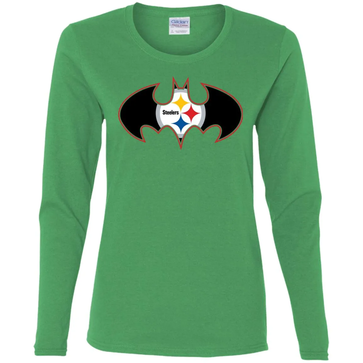 We Are The Pittsburgh Steelers Batman Nfl Mashup Women Long Sleeve Shirt