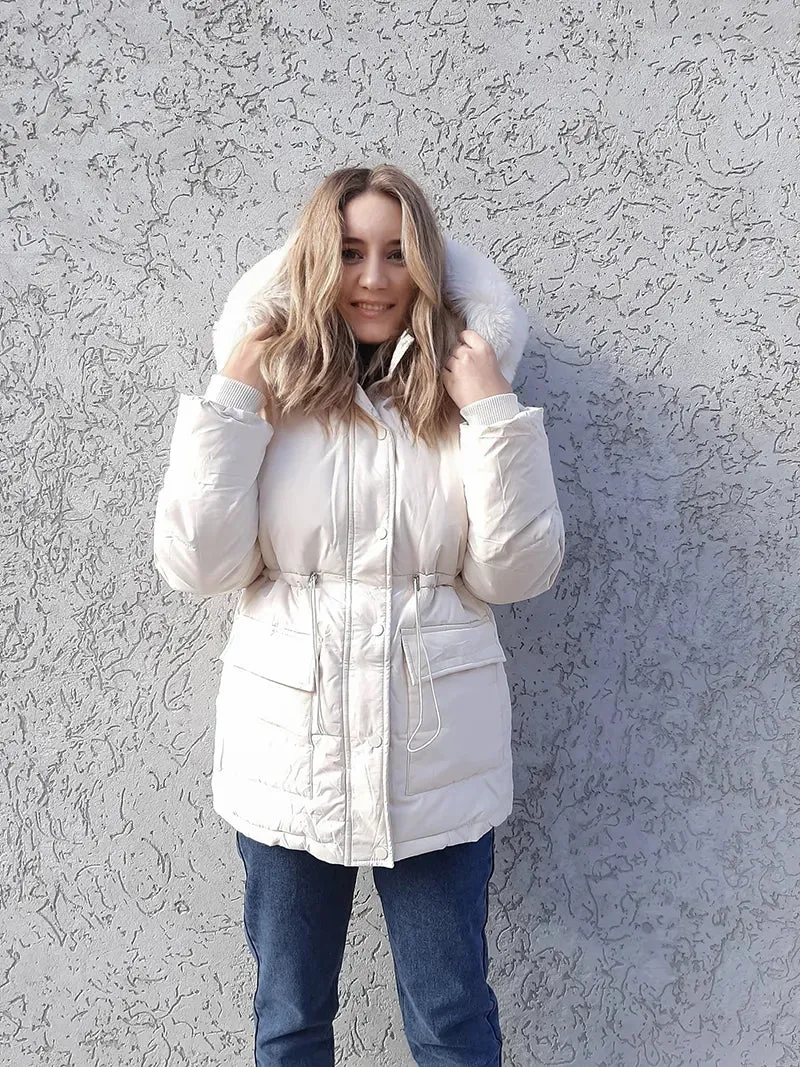 Winter Jacket For Women Thick Warm Parkas Female Outerwear